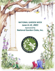 national garden week poster