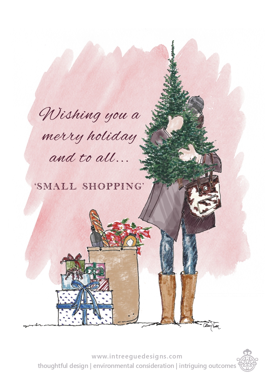 Happy Holidays from Intreegue, and Happy Small Business Shopping!